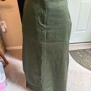 Tommy Hilfiger Green Maxi Pencil Skirt